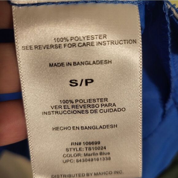 Habit Fourche Mountain Marlin Blue River Fishing Shirt, S New w/tags - Picture 10 of 10